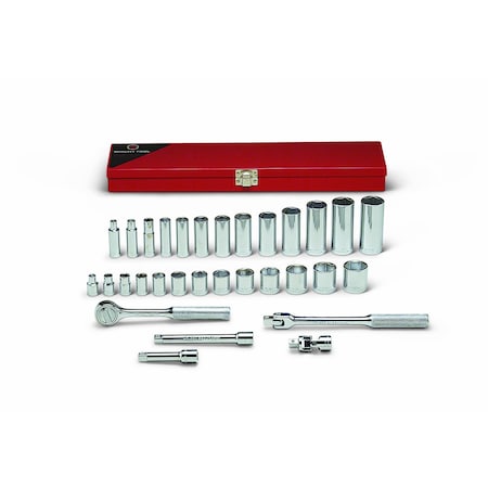 3/8" Drive SAE, 31 pcs