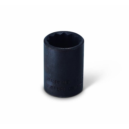 Socket 1/2" Drive 12 Point Standard Blac, 34112