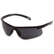 Ever-Lite(R), Safety Glasses, Anti-Fog & Anti-Scratch, Dark Gray Lens, Black Frame, Half-Frame