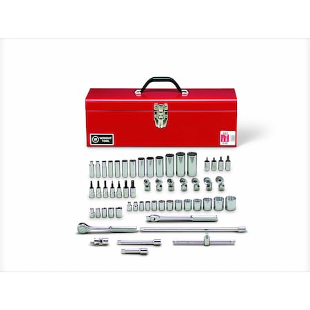 3/8" Drive SAE, 56 pcs
