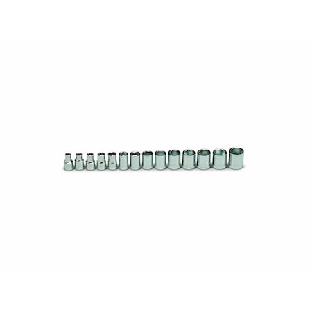 Set 3/8" Drive 14 Piece Set 6 Point Stan