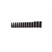 Set 3/8" Dr 14 Pc Set - 6 Pt Deep Metric