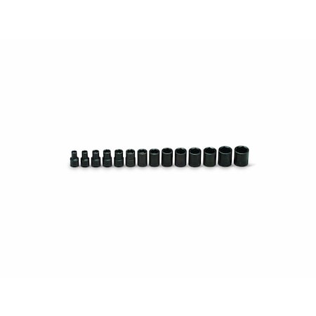 Set 3/8" Dr 14 Pc Set - 6 Pt Std Metric