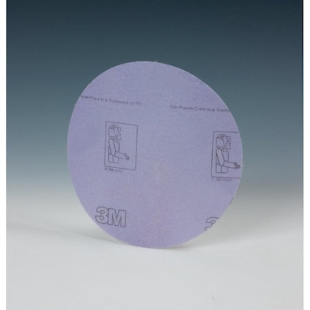 Film Disc, 5 in Dia, Aluminum Oxide, P320 Grit, Open Coat Type