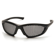 Safety Glasses, Anti-Fog & Anti-Scratch, Black Lens, Black Frame, Full-Frame