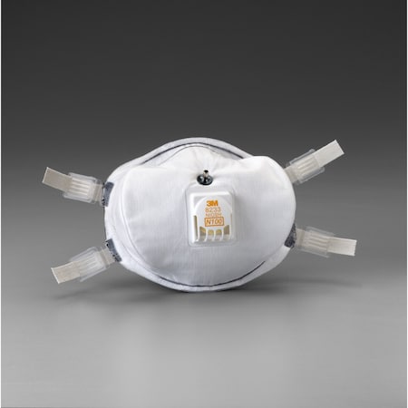 N100 Disposable Respirator W/ Valve, Universal, PK20