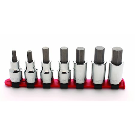 Set 1/2" Drive 7 Piece Set Hex Bit Socke