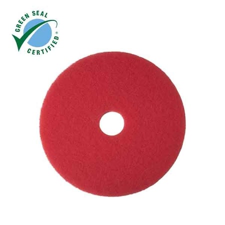 Buffing Pad 5100N,14", Red, PK5