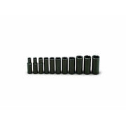 Set 1/2" Drive, 11 Piece Set - 6 Point