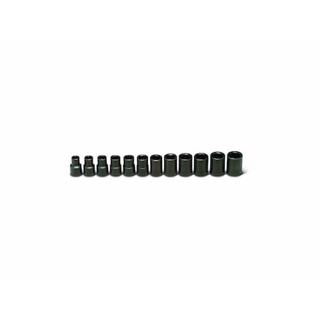 Set 1/2" Dr 12 Pc Set - 6 Pt Std Metric