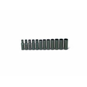 Set 1/2" Dr 12 Pc Set - 6 Pt Deep Metric