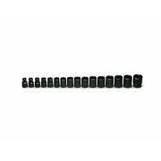 Set 1/2" Dr 16 Pc Set - 6 Pt Std Metric