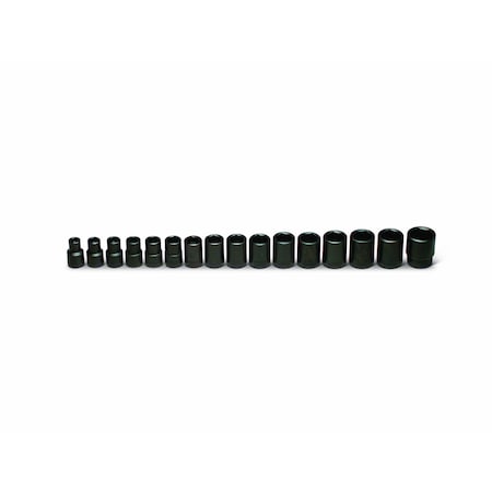 Set 1/2" Dr 16 Pc Set - 6 Pt Std Metric