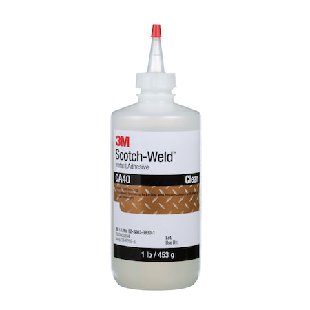 Spray Adhesive, Clear, Bottle