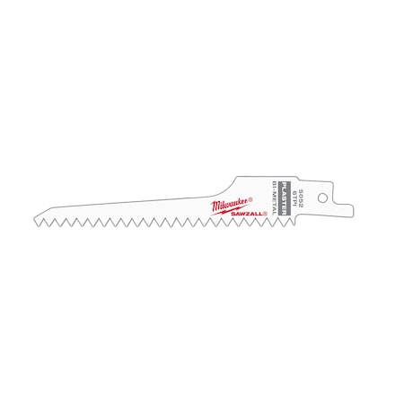 SAWZALL  5" 6 TPI Plaster Blades - 5 PK