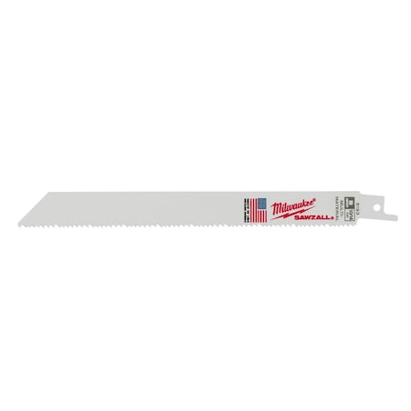 8" 10/14 TPI SAWZALL Blades (5 Pk)