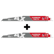 9 in x 5 TPI, Reciprocating Saw Blade Combo Pack