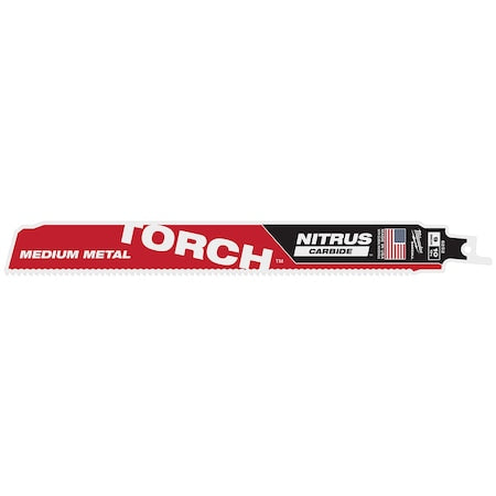 9 in x 10 TPI Reciprocating Saw Blade, 1 PK