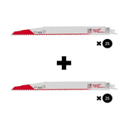 12" 5 TPI The Ax Sawzall Blade, Total 50