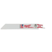 6 in. 18 TPI SAWZALL Reciprocating Saw Blade for Medium Metal (Bulk)