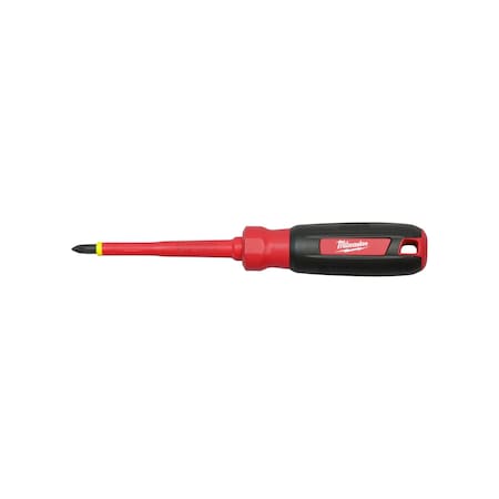 4 in. No 2 Phillips 1000 Volt Insulated Screwdriver