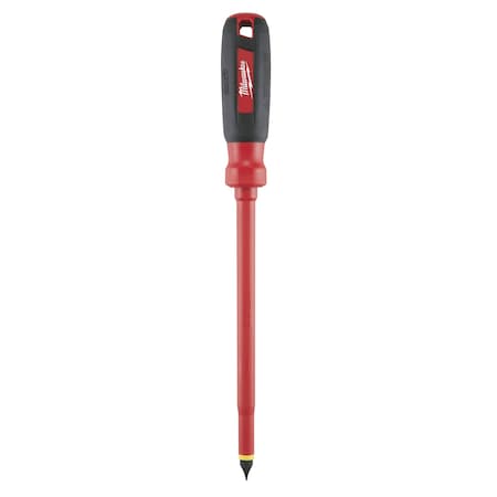 3/8 in. x 10 in. Slotted 1000 Volt Insulated Screwdriver