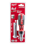 9-in-1 Square Drive Ratcheting Multi-Bit Driver