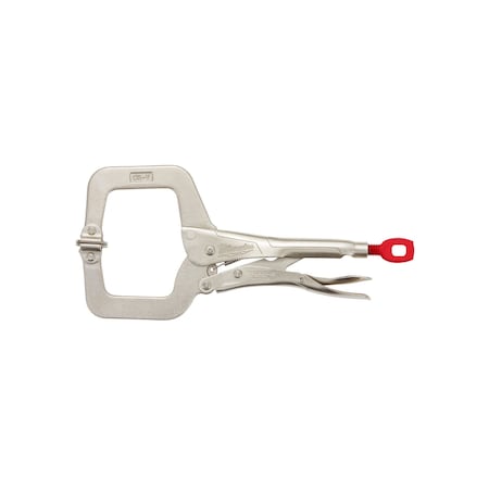 11" TORQUE LOCK Locking C-Clamp Swivel Jaws