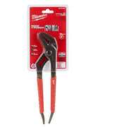 10 in Straight Jaw Tongue and Groove Plier, Serrated