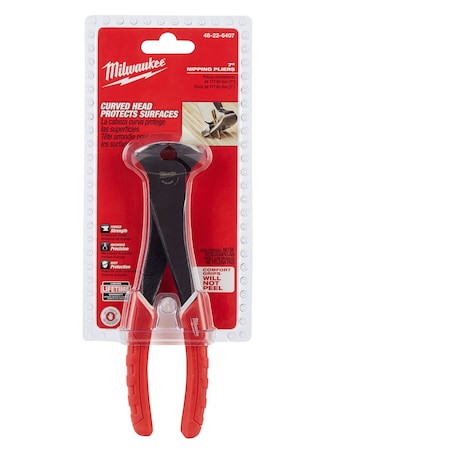 7" Comfort Grip Nipping Pliers
