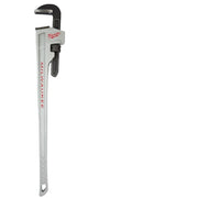 48 in Aluminum Pipe Wrench, 6 in Jaw Capacity