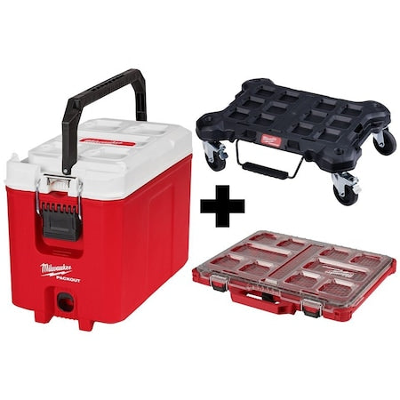 Compact Cooler,Dolly,Orgnzr