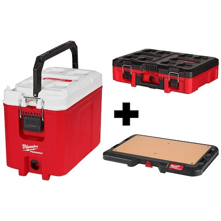Compact Cooler,Case W/Insert,Work Top