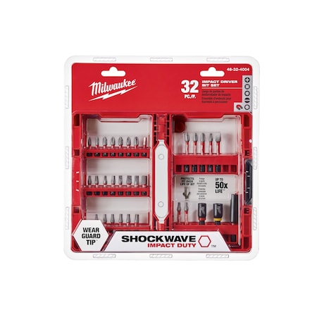 SHOCKWAVE Impact Duty Driver Bit Set - 32PC