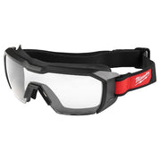 Safety Goggles Goggles, TPV Frame, Clear Lens, Anti-Fog, Scratch-Resistant