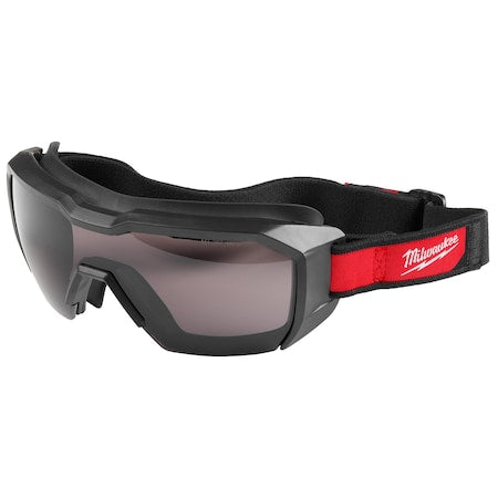 Safety Goggles, Black Lens, Anti-Fog & Anti-Scratch, Direct Vented