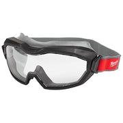 Safety Goggles Goggles, TPV Frame, Clear Lens, Anti-Fog, Scratch-Resistant