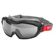 Safety Goggles Goggles, TPV Frame, Gray Lens, Anti-Fog, Scratch-Resistant
