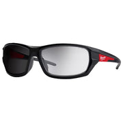 Safety Glasses Anti-Scratch, Silver Lens, Full-Frame, Wraparound