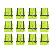 High Visibility Vest,12 pk,L/XL