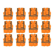 High Visibility Vest,12 pk,S/M