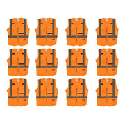 High Visibility Vest,12 pk,L/XL
