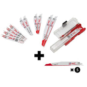 SAWZALL SET,DEMO,12PC,w/BL 5T 9LG AX 5PK
