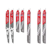 9 in x 5, 7, 8 TPI Reciprocating Saw Blade Set