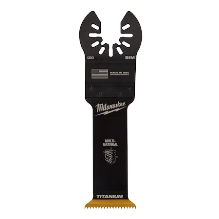 1-1/4 in. OPEN-LOK TITANIUM ENHANCED Multi-Material Oscillating Multi-Tool Blade