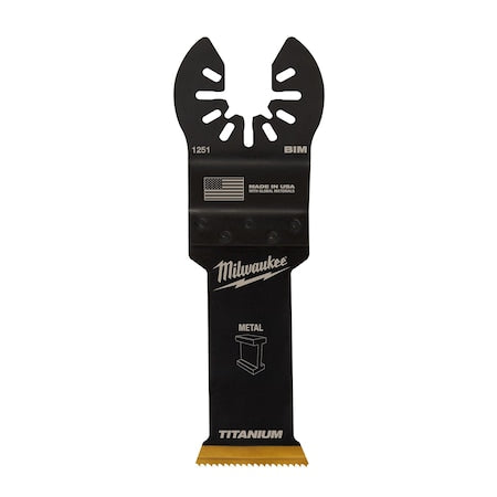 1-1/8 in. OPEN-LOK TITANIUM ENHANCED Metal-Cutting Oscillating Multi-Tool Blade (1 pk)