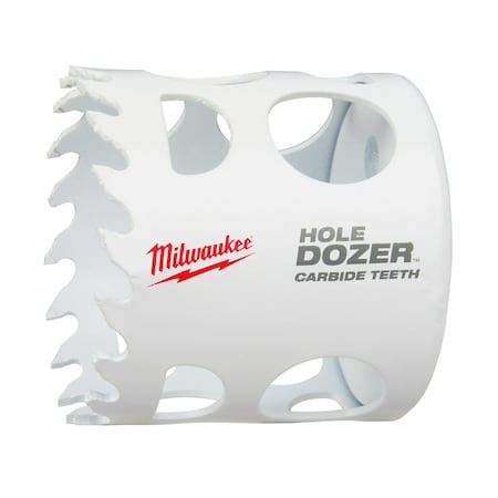 2-1/8" HOLE DOZER w/Carbide Teeth Hole Saw