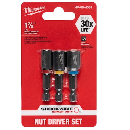 SHOCKWAVE 1-7/8" Magnetic Nutdriver Set (3 PC)