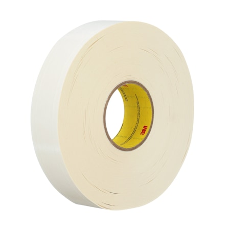 Tape,Hvy Duty Dbl Coated Rpble,Whte,PK6