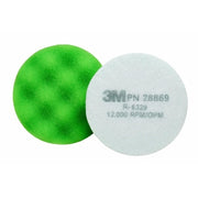 Buffing Pad, 3-1/4", Green Foam, PK10
